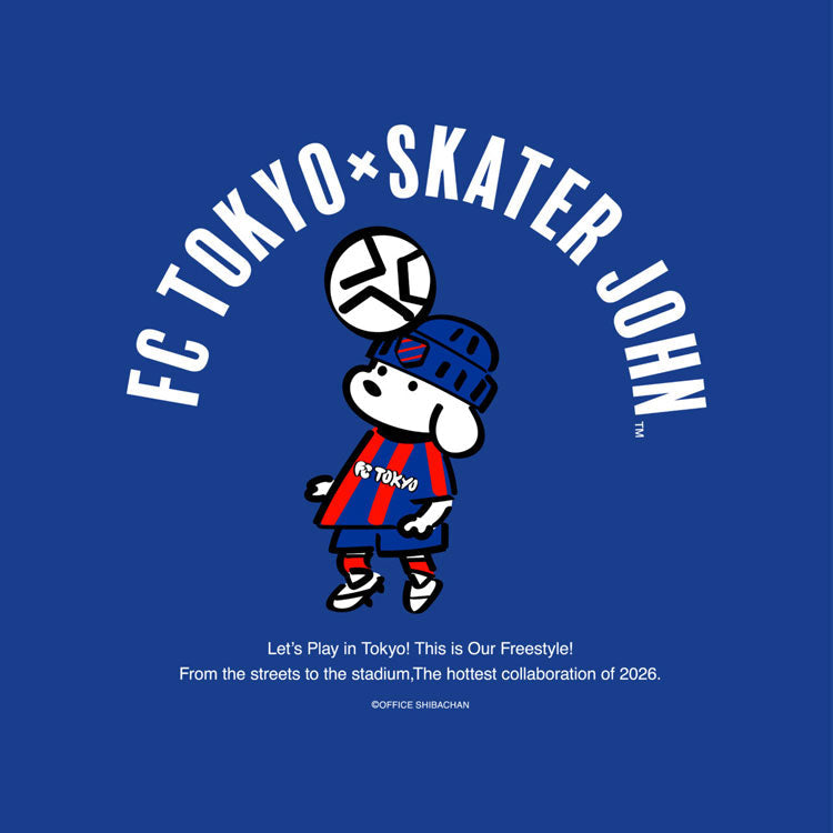 【FC東京♡SkaterJOHN】コラボT♡Fantasista【Sサイズ】 Skater JOHNコラボグッズ販売のお知らせ｜ニュース｜FC東京