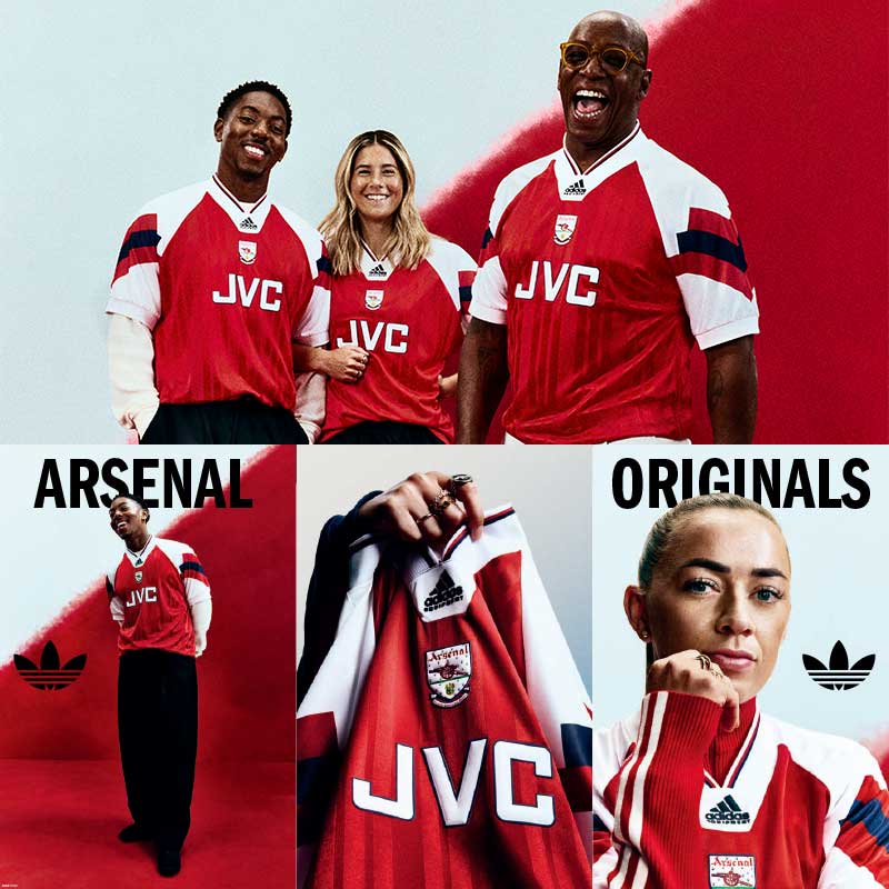 アーセナルの92/94コレクションが新登場 – EURO SPORTS ONLINE STORE
