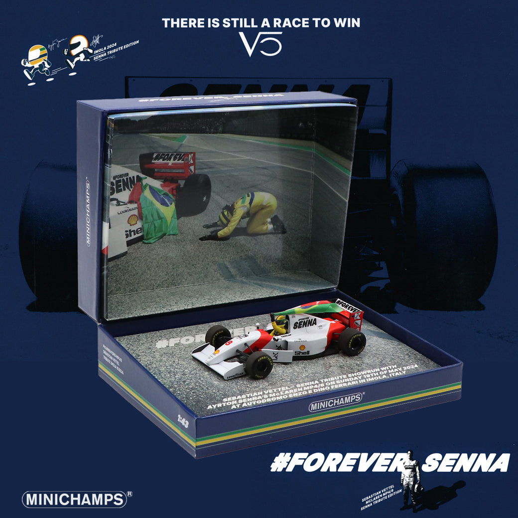 ベッテル マクラーレン MP4/8 セナ トリビュート ショーラン – EURO