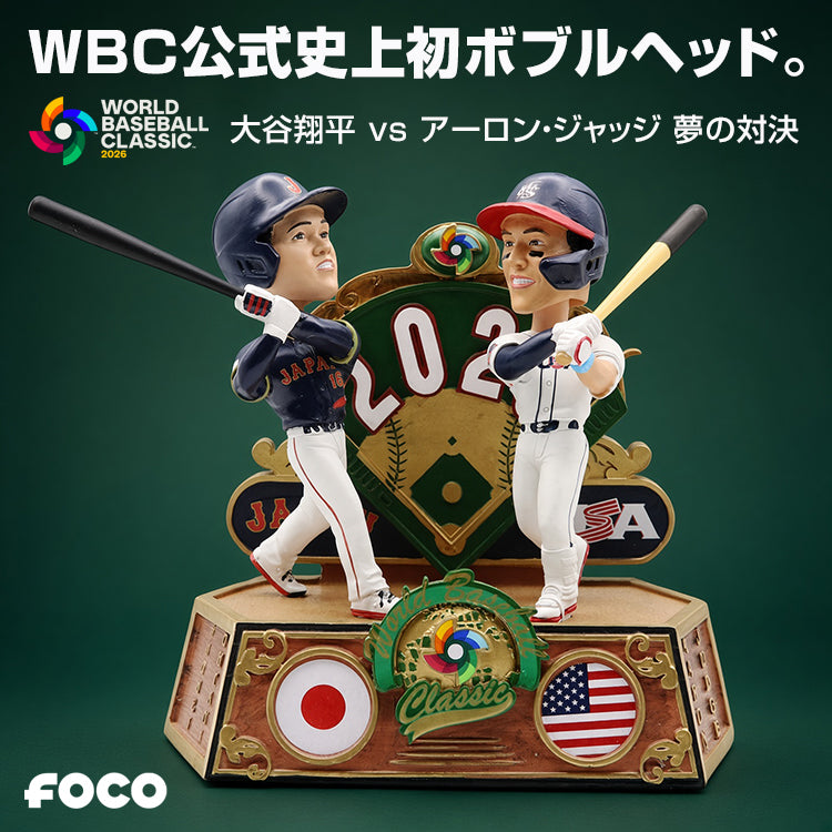 WBC 2026 ボブルヘッド 大谷翔平 vs アーロン・ジャッジ 夢の対決