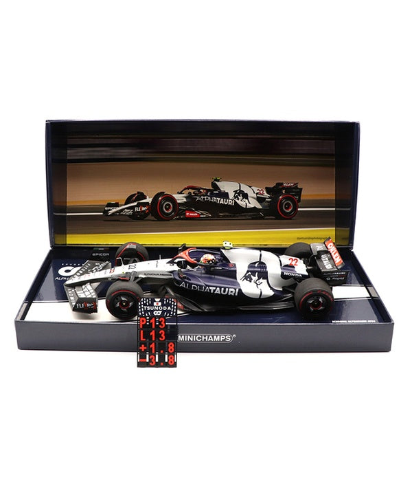 1/18 アルファタウリ AT04 角田裕毅 Minichamps ミニチャンプス 1/18 スクーデリア アルファタウリ ホンダ AT04 2023