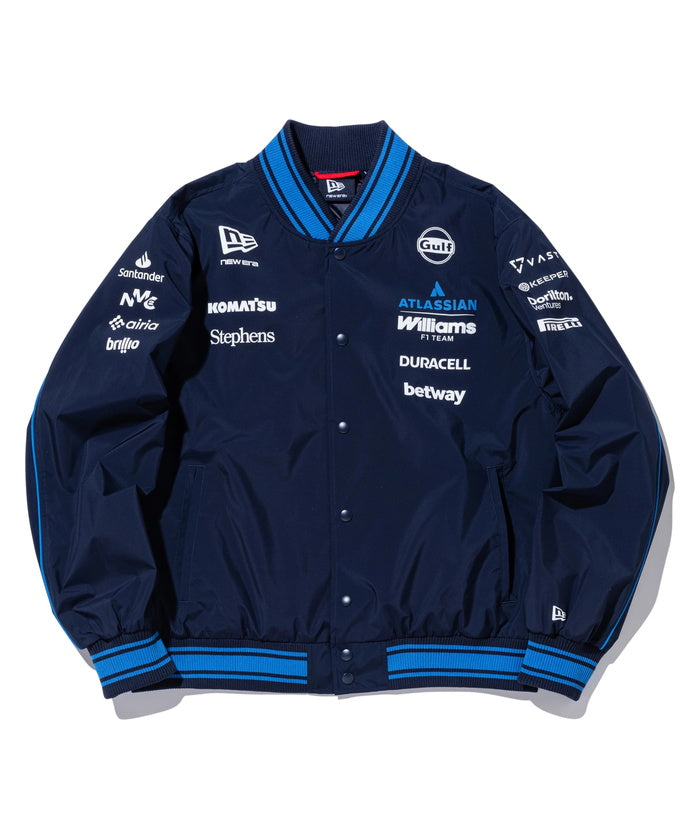 アトラシアン ウィリアムズ F1 チーム NewEra VARSITY ジャケット 2026