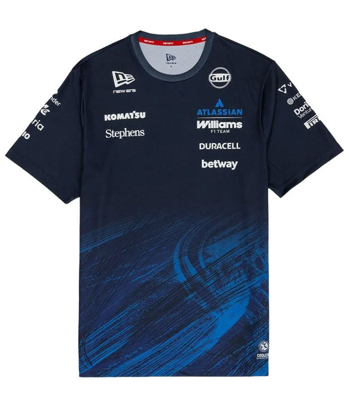 アトラシアン ウィリアムズ レーシング NewEra チーム テックTシャツ