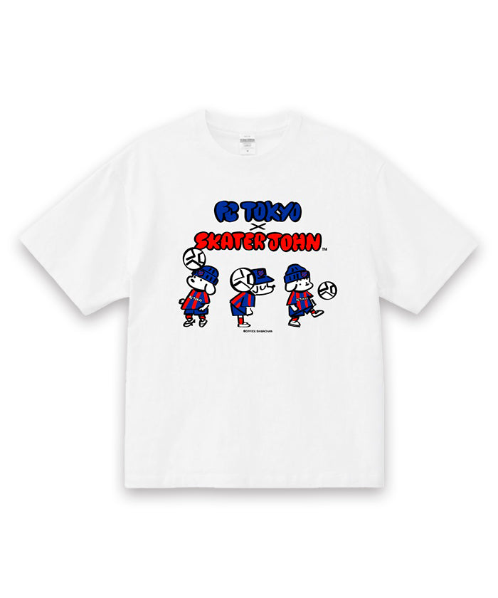 【FC東京♡SkaterJOHN】コラボT♡Free Style【Lサイズ】 FC東京 Skater JOHN コラボ Tシャツ Free Style – EURO SPORTS ONLINE
