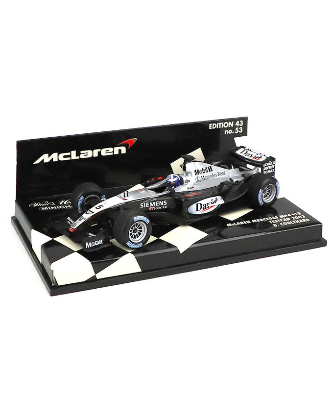 海外並行品】マクラーレン メルセデス MP4-18 テストカー デビッド