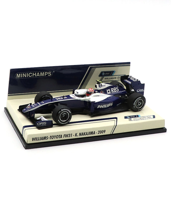 海外並行品】ウィリアムズ トヨタ FW31 中嶋一貴 2009年 – EURO SPORTS