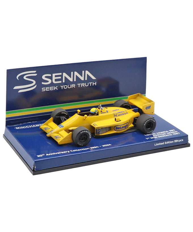 ロータス ホンダ 99T アイルトン・セナ 1987年 モナコGP初優勝