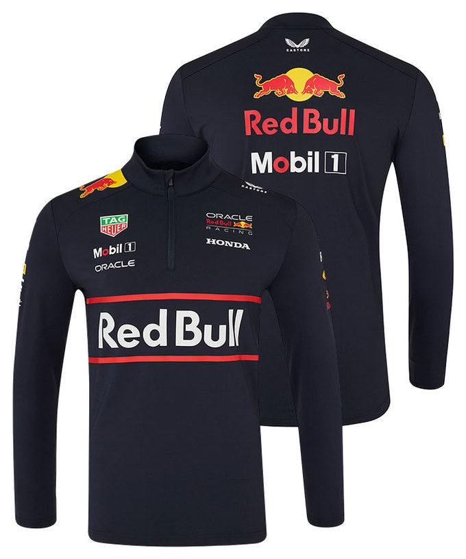 オラクル レッドブルレーシング チーム 1/4ジップ ミッドレイヤー 2025