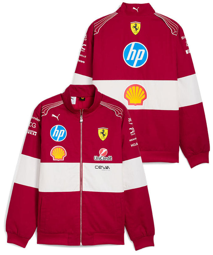 スクーデリア フェラーリ SF チーム レーシングジャケット 2025 – EURO