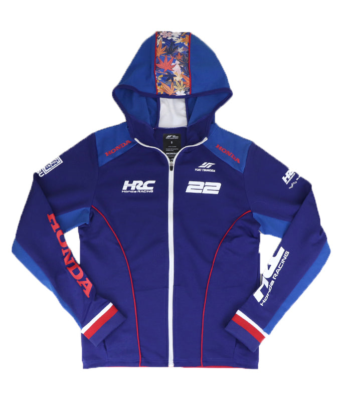 角田裕毅 x HRC Honda RACING コラボ ジップ フーディー ジャケット