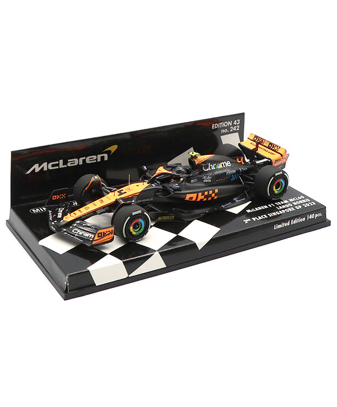マクラーレン F1 チーム MCL60 ランド・ノリス 2023年 シンガポールGP