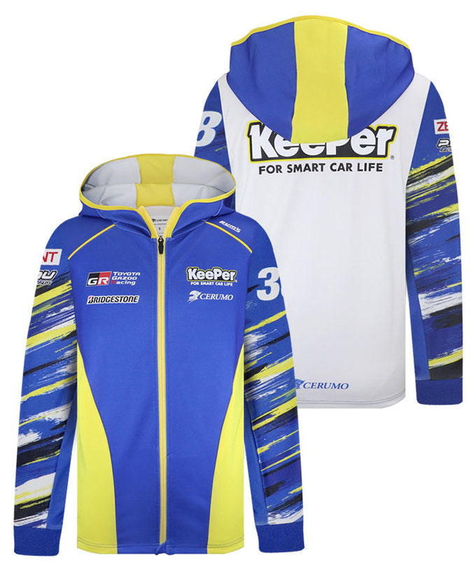 TGR チーム キーパー セルモ チーム フーデッドスエット ジャケット