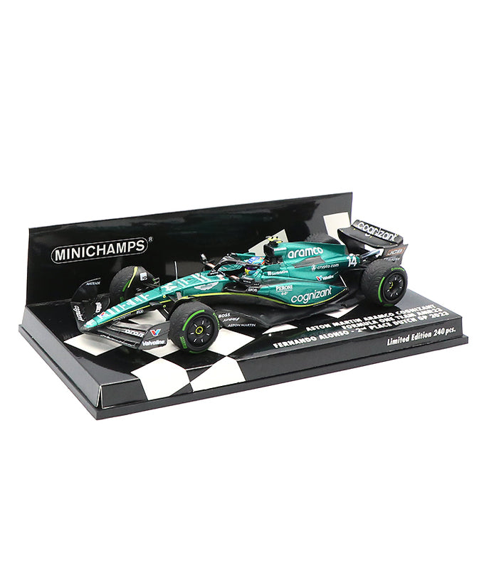 Spark F1 アストンマーティン　2023 モナコGP F.アロンソ アストンマーティン アラムコ F1チーム AMR23 フェルナンド・アロンソ