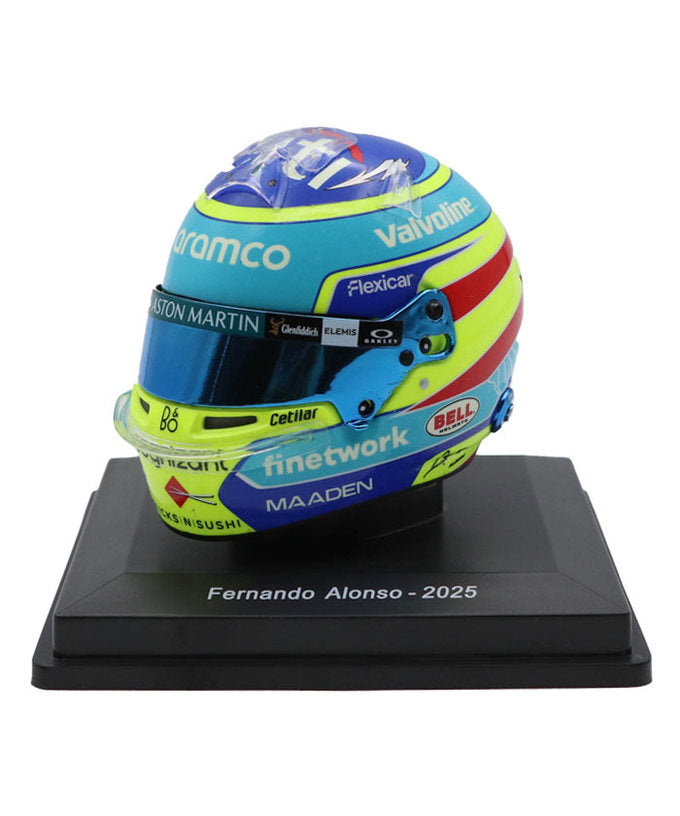 フェルナンド・アロンソ 2025年 アストンマーティン ヘルメット by
