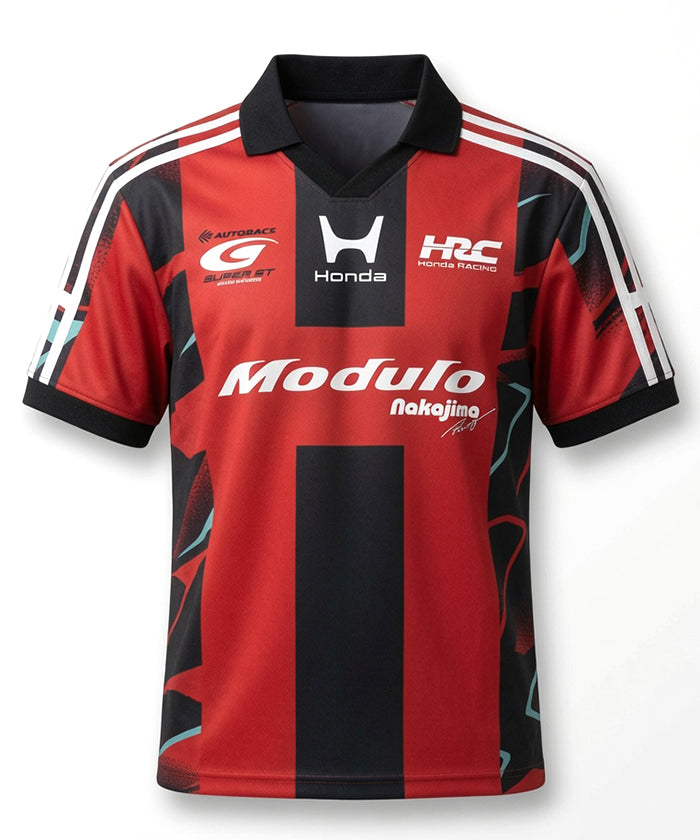 HRC Honda RACING × SuperGT コラボ Tシャツ Nakajima Racing No.64