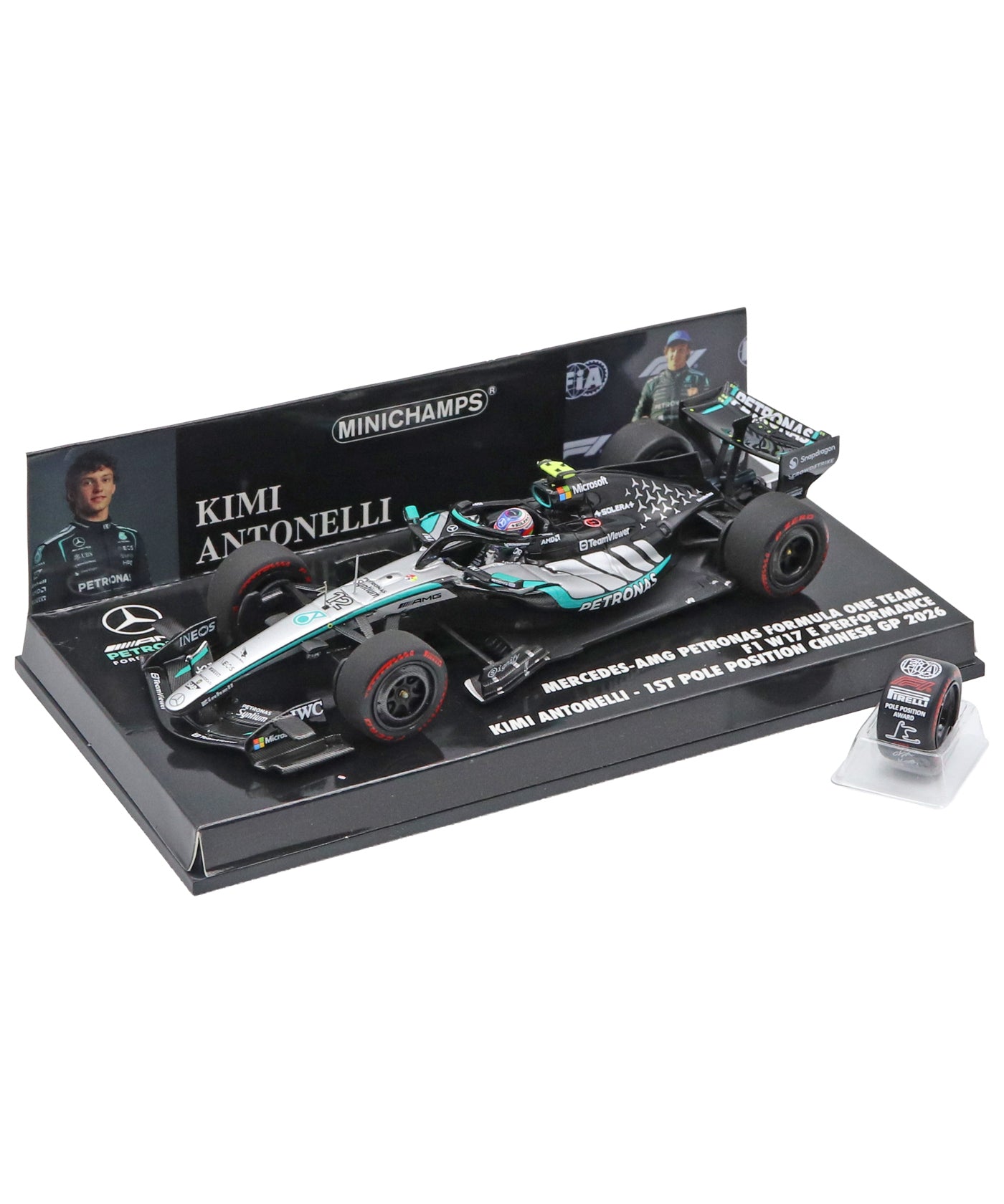 メルセデス AMG ペトロナス F1 チーム W17 キミ・アントネッリ 2026年