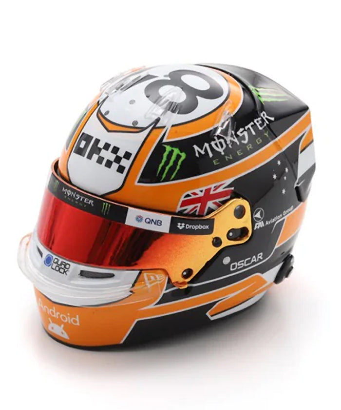 オスカー・ピアストリ 2025年 モナコGP マクラーレン ヘルメット by
