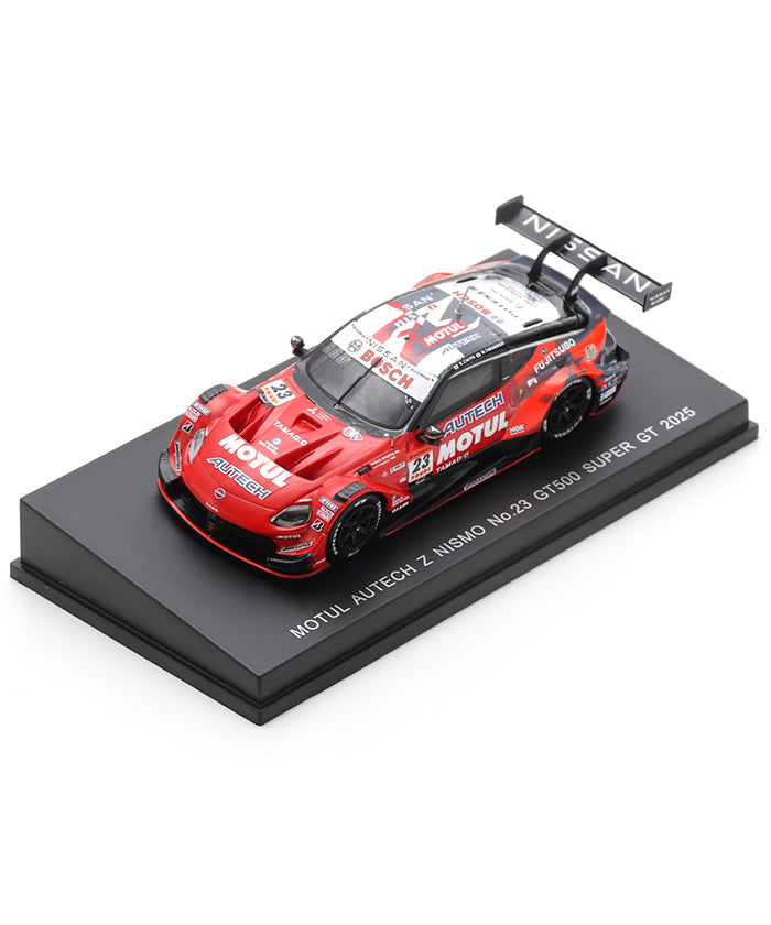 ミニカー MOTUL AUTECH Z (SUPER GT 2025 )1/64 MOTUL AUTECH Z NISMO No.23 千代勝正 / 高星明誠 GT500 スーパーGT