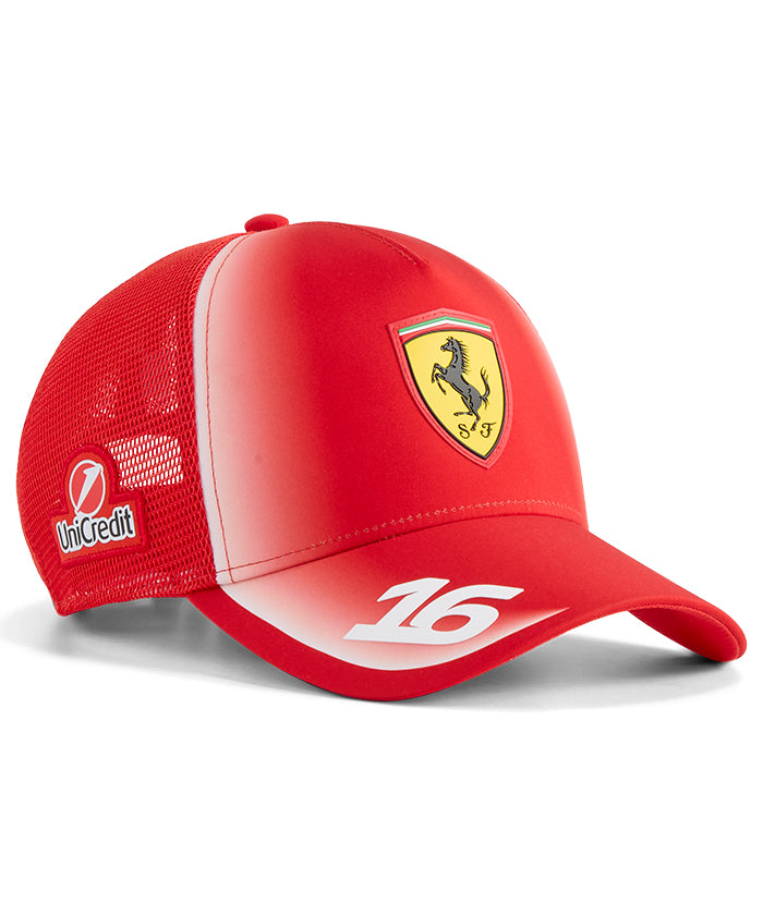 スクーデリア フェラーリ C・ルクレール トラッカー キャップ 2026【新品】 スクーデリア フェラーリ HP チーム シャルル・ルクレール トラッカー