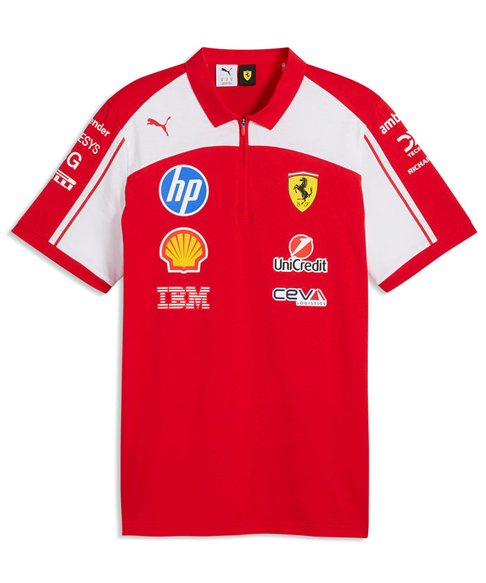 スクーデリア フェラーリ HP チーム ポロシャツ 2026 – EURO SPORTS