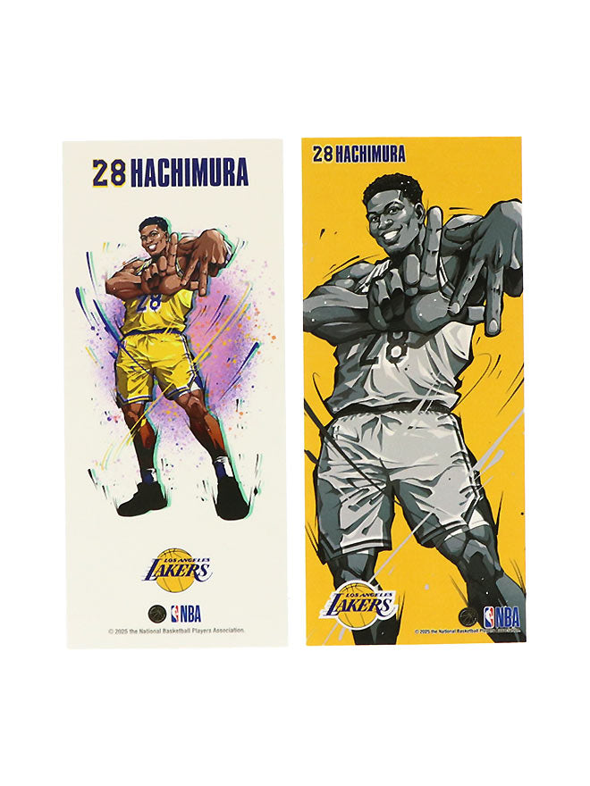 ロサンゼルス・レイカーズ 八村 塁 イラストステッカーセット – EURO