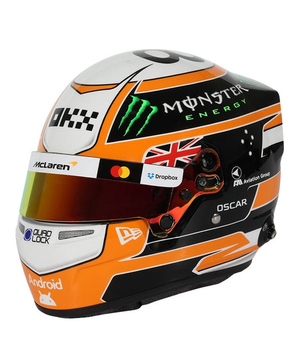 オスカー・ピアストリ 2025年 モナコGP マクラーレン ヘルメット by