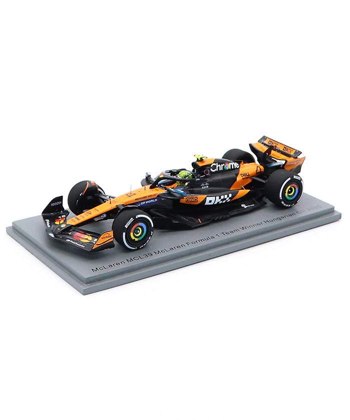 優勝記念品 ワールド・チャンピオンシップ ハンガリーGP ジェンソン 1/43 マクラーレン F1チーム MCL39 ランド・ノリス 2025年 ハンガリーGP