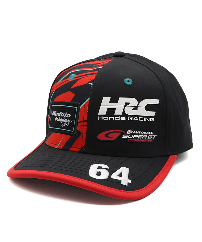 HRC Honda RACING × SuperGT コラボ キャップ Nakajima Racing No.64