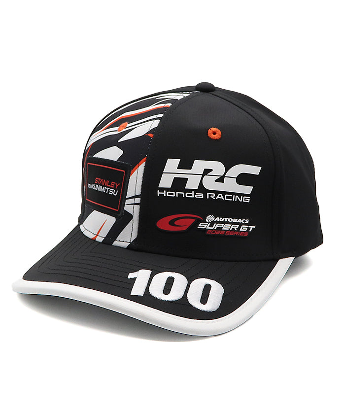 HRC Honda RACING × SuperGT コラボ キャップ TEAM KUNIMITSU No.100