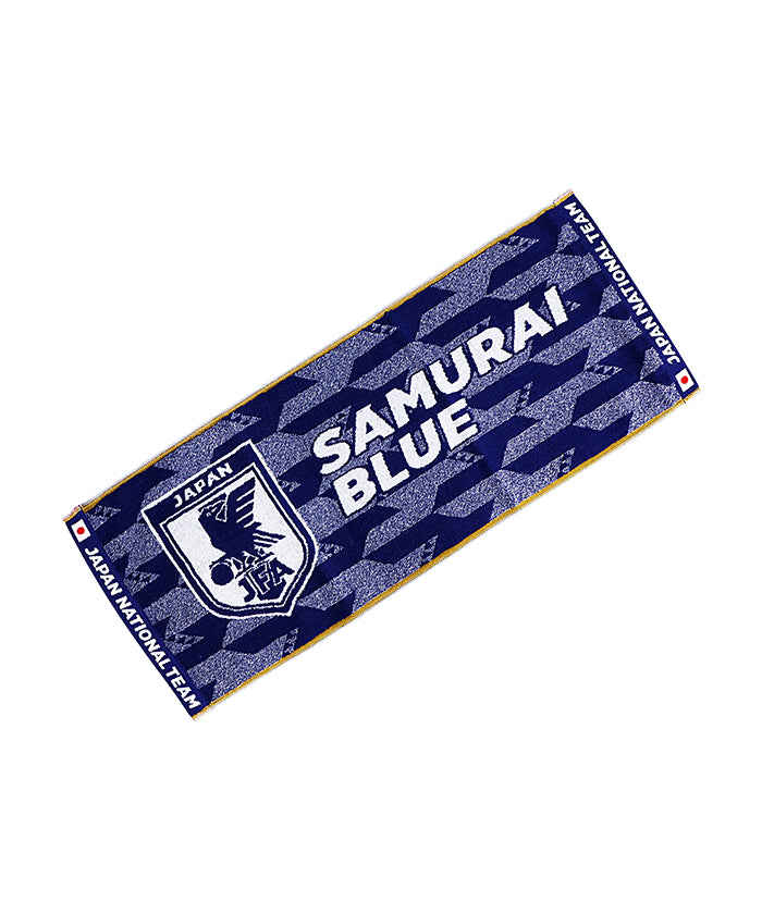サッカー日本代表 ベーシック フェイスタオル (SAMURAI BLUE) – EURO
