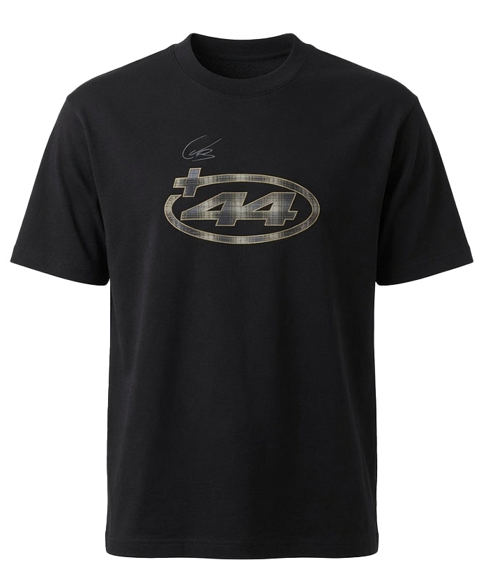 ルイス・ハミルトン 直筆サイン入り PLUS44 PLAID BOXY Tシャツ 2026