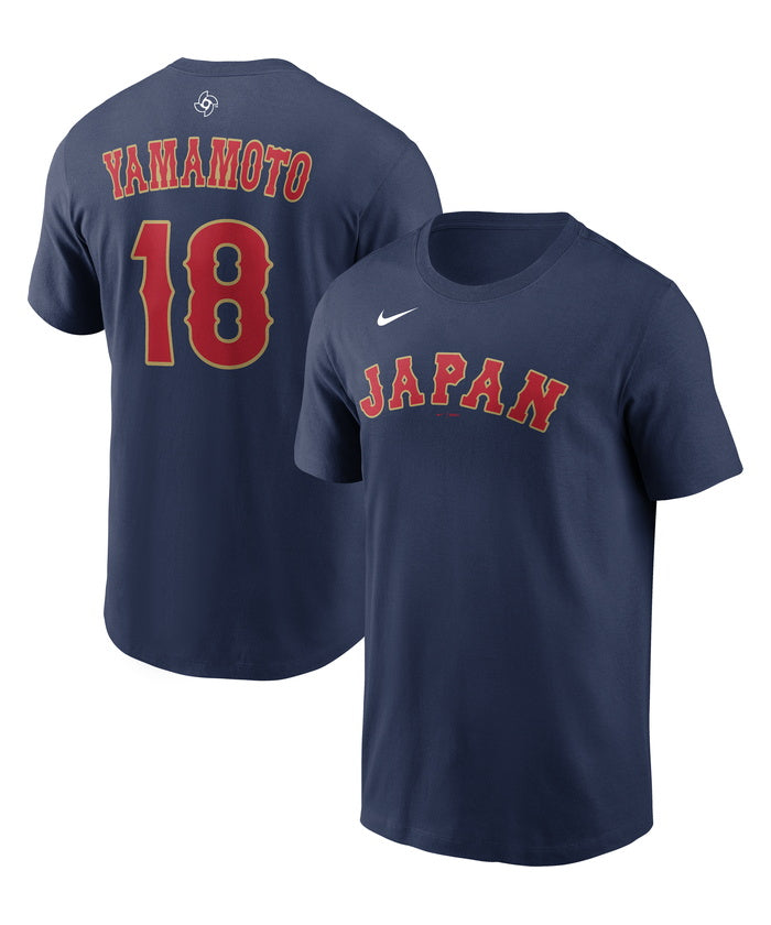 WBC JAPAN／山本 由伸 No.18 ネーム&ナンバー Tシャツ – EURO SPORTS