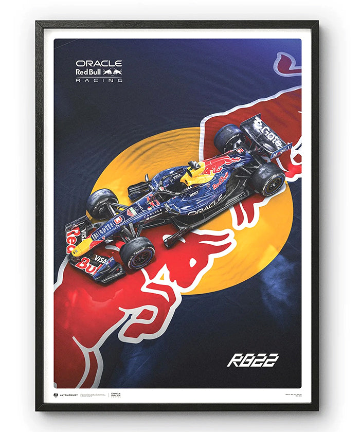 オラクル レッドブルレーシング RB22 2026年 オフィシャル ポスター