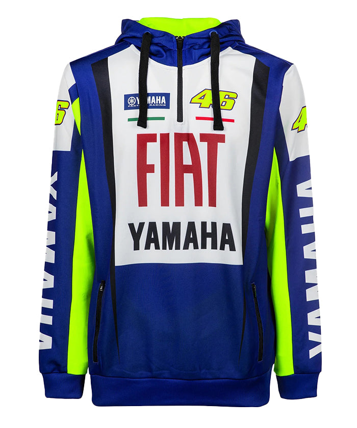 バレンティーノ・ロッシ YAMAHA ヘリテージ 46 Fiat Yamaha フーディー