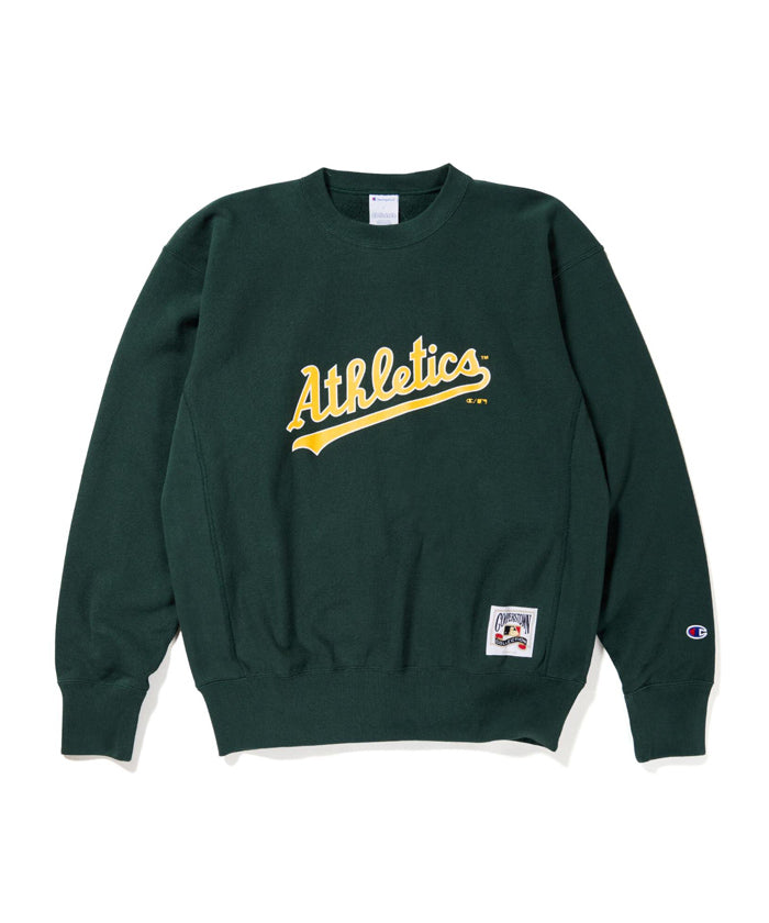 Champion × MLB アスレチックス ビンテージ クルーネックシャツ – EURO