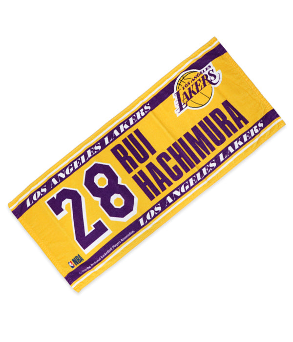 PSA10 100枚限定 Revolution RC 八村塁 レイカーズ NBA NBA ロサンゼルス·レイカーズ／八村塁 フェイスタオル – EURO SPORTS