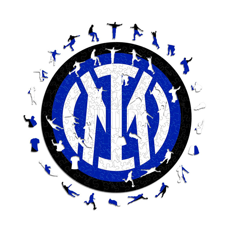 Lernolibro de INTERSTENO／インテルステノ 国際速記入門 インテル ロゴ ウッドパズル M – EURO SPORTS ONLINE STORE