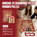 アーセナル 25/26 CHAMPIONS ウッドパズルが再入荷！