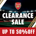 アーセナル 最大50％OFF クリアランスSALE開催中！