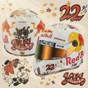 角田裕毅 オフィシャル 別注 2025年 シンガポールGP ヘルメット