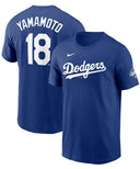 MLB 山本由伸  / ロサンゼルス･ドジャース ワールドシリーズ 2025年 優勝記念 ネーム&ナンバー Tシャツ