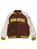 サンディエゴ・パドレス メルトンジャケット スタンダードロゴ