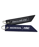 HRC Honda RACING フライトタグ BK