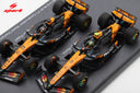 マクラーレン F1 チーム MCL39 ランド･ノリス＆オスカー･ピアストリ 2025年 コンストラクターチャンピオン by スパーク 1/43スケール