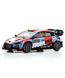 Hyundai i20N Rally1 No.11 ティエリー･ヌービル / マーティン･ヴィーデガ 2026年 ラリー･モンテカルロ by スパーク 1/43スケール