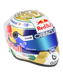 マックス・フェルスタッペン 別注 2025年 ブラジルGP オラクル レッドブルレーシング ヘルメット by シューベルト 1/2スケール