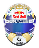 マックス・フェルスタッペン 別注 2025年 ブラジルGP オラクル レッドブルレーシング ヘルメット by シューベルト 1/2スケール