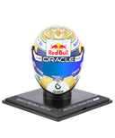 マックス・フェルスタッペン 別注 2025年 ブラジルGP オラクル レッドブルレーシング ヘルメット by シューベルト 1/4スケール
