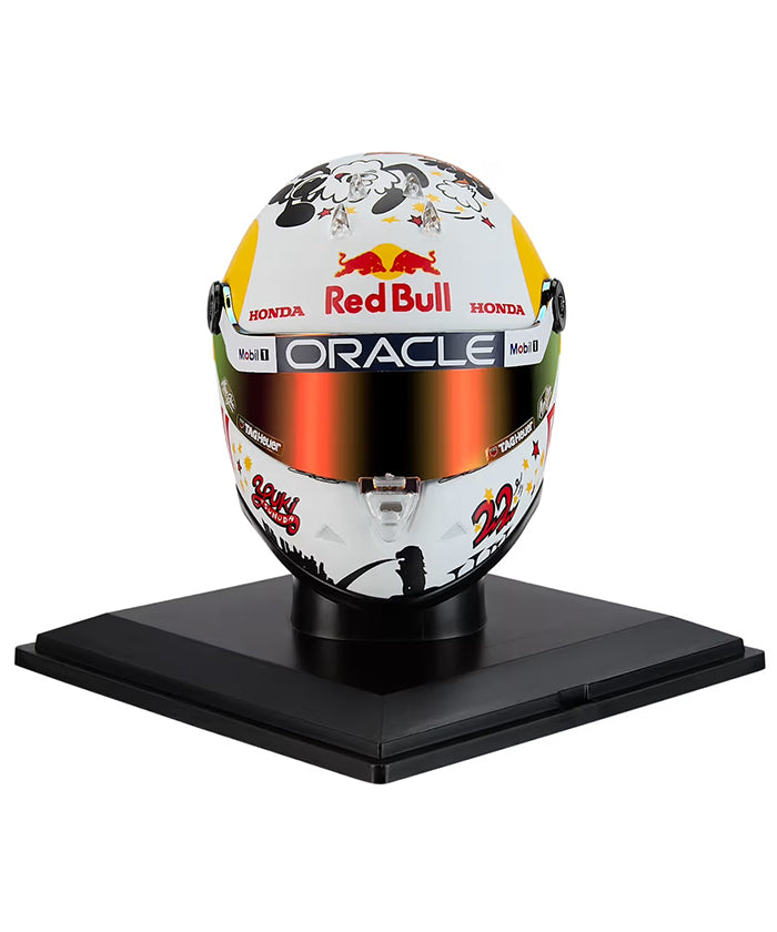 daiさま専用　角田裕毅ヘルメット1/2サイン入　F1　レーシングブルズ 2024 角田裕毅 レーシング・ブルズ ジャパンGP仕様 1/2 ヘルメット