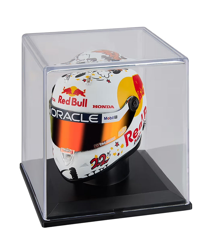 レッドブルレーシング ペレス1/2ヘルメット　サイン 2021オーストリアGP Sergio Perez Signed 2021 Mexico F1 RedBull Helmet 1:2 Scale with